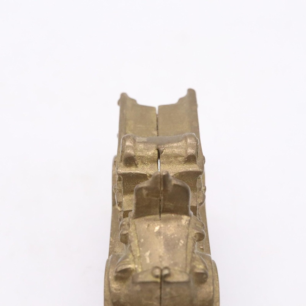 MSR Imports 4.5" Brass Firetruck Desk Stapler & Tape Dispenser Vintage 1993 - Picture 13 of 16